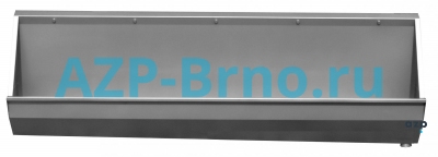 Подвесной нержавеющий писсуар-желоб ZP 01 AZP Brno Чехия (фото, схема) Подвесной нержавеющий писсуар-желоб ZP 01 AZP Brno Чехия (фото, схема)