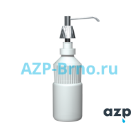 Встроенный горизонтальный дозатор мыла с держателем полотенец 3005 AZP Brno Чехия (фото, схема)