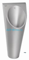 Напольный писсуар из нержавеющей стали с автоматическим смывом INTELLIGENT IQ AUP 04 AZP Brno Чехия (фото, схема)