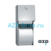 Подвесной держатель туалетной бумаги 4002 AZP Brno Чехия (фото, схема)